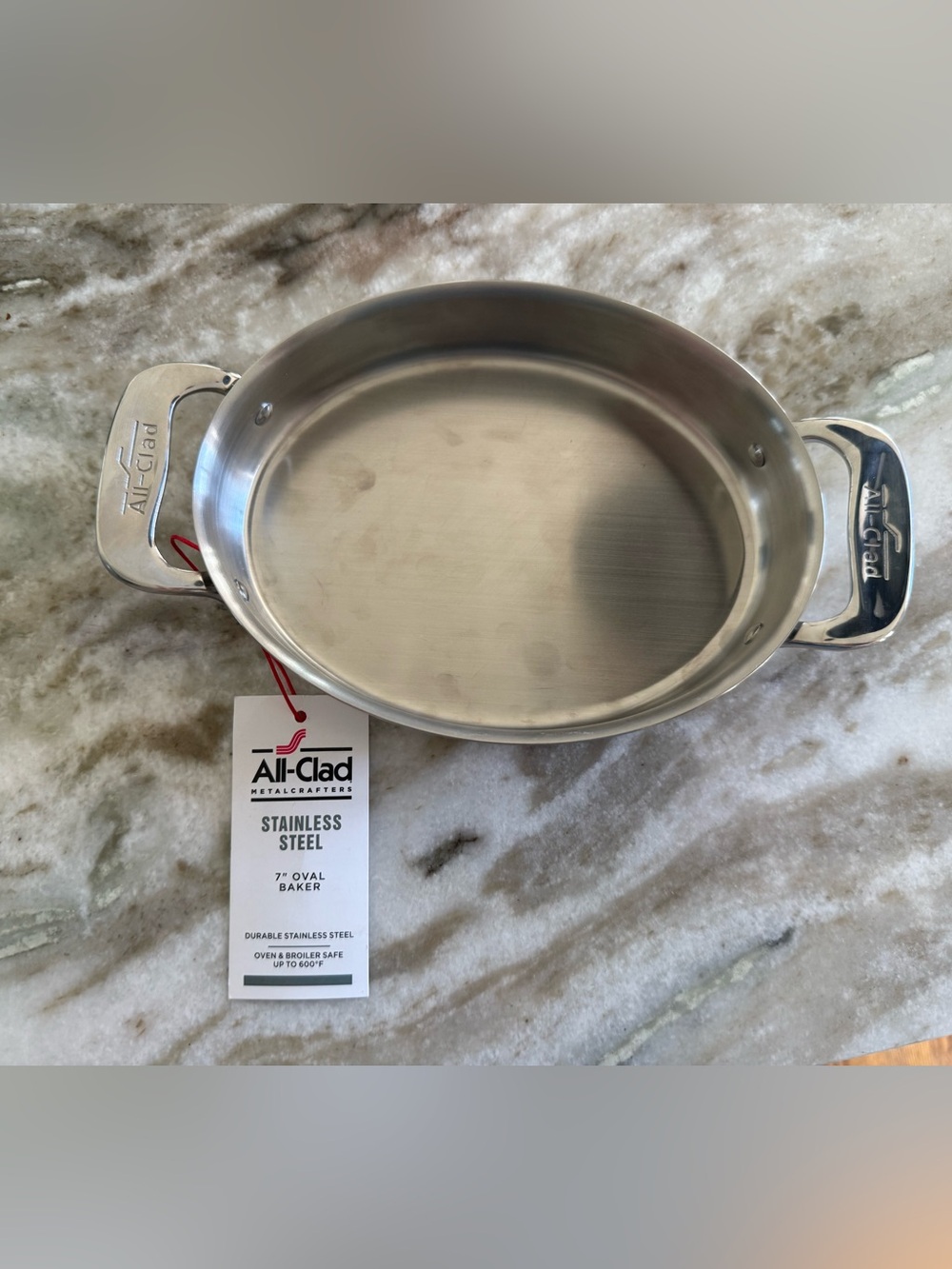 All-Clad Stainless Steel 7" Oval Baker